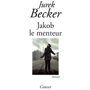 Jakob le menteur Jurek Becker Grasset - Publicité