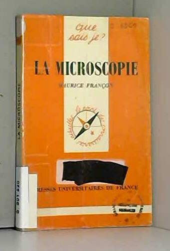 La Microscopie Maurice Fran on PUF