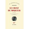 Le chant du moqueur William Goyen Gallimard