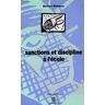 sanctions et discipline à l'école defrance, bernard syros