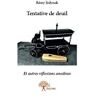 Tentative de deuil - et autres réflexions anodines  rémy jédynak Edilivre