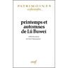 Printemps et automnes de Lü Buwei Lü Buwei Cerf