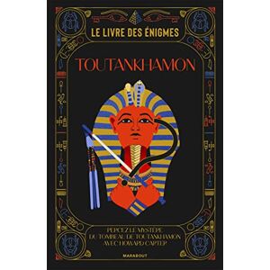 Le livre des énigmes Toutankhamon : Percez le mystère du