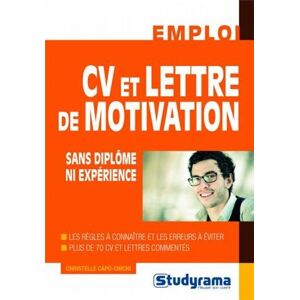 CV et lettre de motivation sans diplôme ni expérience Christelle