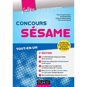 Concours Sésame : tout-en-un speller, marie-virginie Dunod