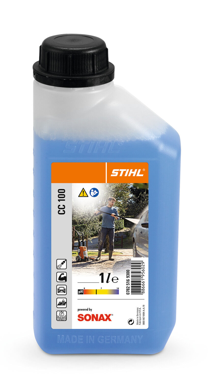 STIHL Shampoing-cire pour véhicules CC 100, 1 l