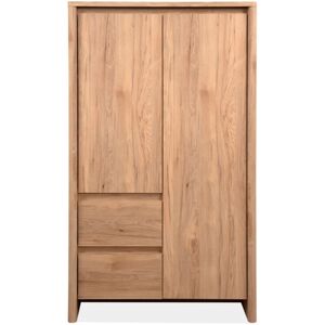 Buffet 2 portes 2 tiroirs effet bois 86 cm - Luis - Publicité Buffet 2 portes 2 tiroirs effet bois 86 cm - Luis - Publicité