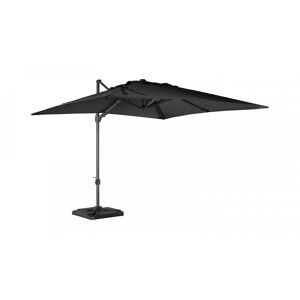 EXOTAN Parasol carré pivotant 300cm gris anthracite - Romo