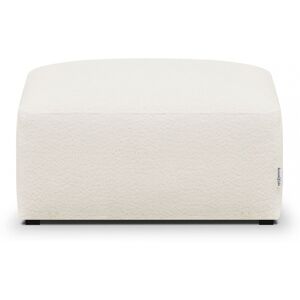Pouf / repose-pieds modulable en tissu bouclette beige - Modulo - Publicité Pouf / repose-pieds modulable en tissu bouclette beige - Modulo - Publicité