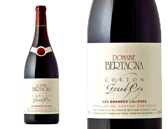 Domaine Bertagna Corton Grand Cru Les Grandes Lolières 2016 - Vin Rouge Corton Grand Cru