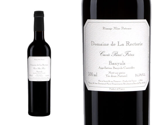 Domaine De La Rectorie Léon Parce 2019 - Vin Rouge Banyuls