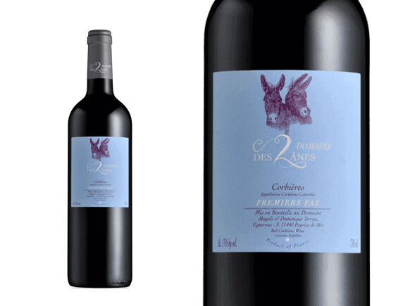 DOMAINE DES 2 ANES Domaine Des 2 Ânes Premiers Pas 2021 - Vin Rouge Languedoc-Roussillon Vin de France - Origine Languedoc Roussillon