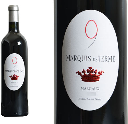 Château Marquis De Terme 9 De Marquis De Terme 2015 - Vin Rouge Margaux