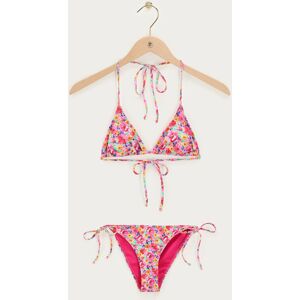 Ensemble de bikini triangle rose avec fleurs My Jewellery Rose S female - Publicité Ensemble de bikini triangle rose avec fleurs My Jewellery Rose S female - Publicité