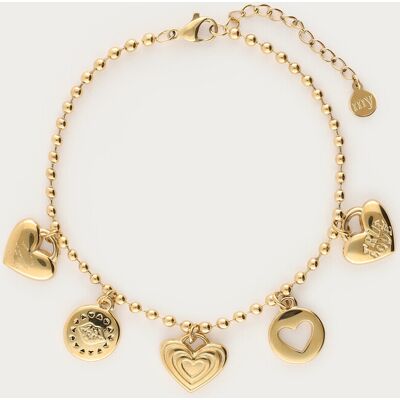 Bracelet à breloques My Jewellery Argenté/Doré 16.3 female - Publicité Bracelet à breloques My Jewellery Argenté/Doré 16.3 female - Publicité