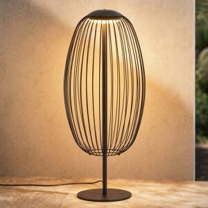 Lampadaire d'extérieur LED Richi, hauteur 90 cm, noir, IP44, métal Lucande - Moderne - À ampoule unique - Publicité Lampadaire d'extérieur LED Richi, hauteur 90 cm, noir, IP44, métal Lucande - Moderne - À ampoule unique - Publicité