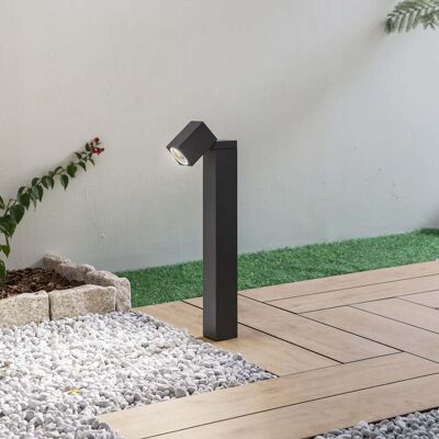 Lindby Othil Lampe Extérieure - Gris, Aluminium, Moderne, 50cm - Publicité Lindby Othil Lampe Extérieure - Gris, Aluminium, Moderne, 50cm - Publicité