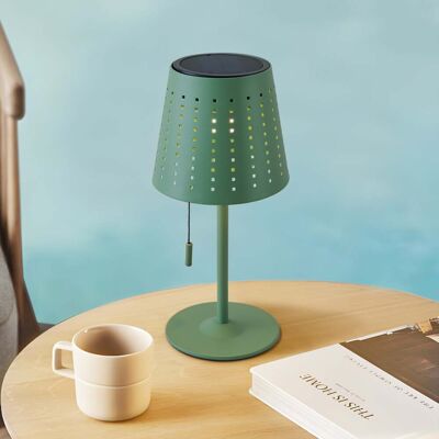 Lindby Hilario lampe solaire en métal vert - Lampe solaire - Publicité Lindby Hilario lampe solaire en métal vert - Lampe solaire - Publicité