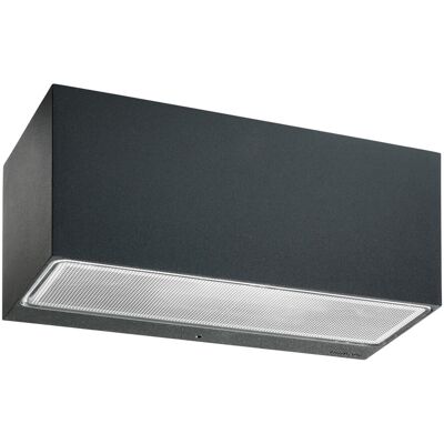 Asker Big Up/Down LED Applique Murale d'Extérieur Graphite - Norlys - Terrasse - Aluminium - Publicité Asker Big Up/Down LED Applique Murale d'Extérieur Graphite - Norlys - Terrasse - Aluminium - Publicité
