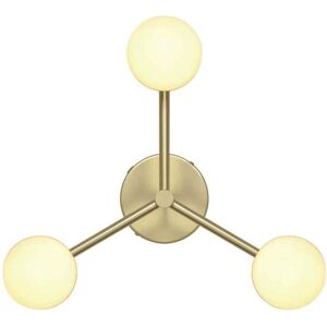 Plafonnier Contina en laiton brossé Nordlux - Salon / séjour - Scandinave - Métal - Multi-ampoules - Publicité Plafonnier Contina en laiton brossé Nordlux - Salon / séjour - Scandinave - Métal - Multi-ampoules - Publicité