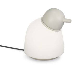 Lampe de table Bird en verre opale et métal - H21,5 - Style scandinave - Publicité Lampe de table Bird en verre opale et métal - H21,5 - Style scandinave - Publicité