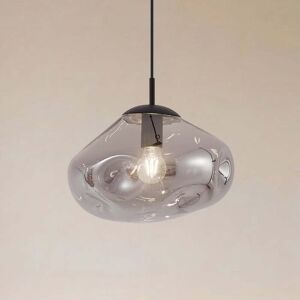 Lindby Lelia Suspension en verre gris fumé - Lampe suspendue - Publicité Lindby Lelia Suspension en verre gris fumé - Lampe suspendue - Publicité