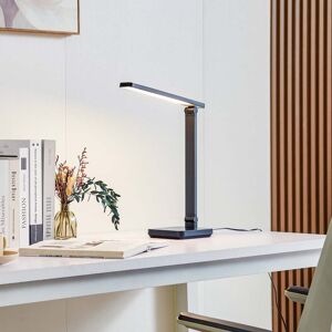 Lindby Rylas lampe de bureau LED - Design moderne - Noir - Publicité Lindby Rylas lampe de bureau LED - Design moderne - Noir - Publicité