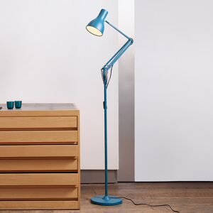 Type 75 Margaret Howell Lampadaire Saxon Blue Anglepoise - Bureau / espaces de travail - Industriel - Métal - À ampoule unique - Publicité Type 75 Margaret Howell Lampadaire Saxon Blue Anglepoise - Bureau / espaces de travail - Industriel - Métal - À ampoule unique - Publicité
