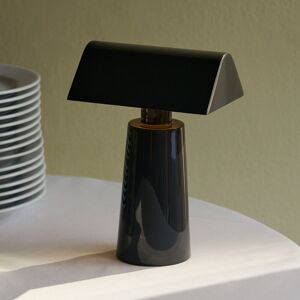 Lampe à poser rechargeable Caret MF1, anthracite, IP44 &Tradition; - Salon / séjour - Design - Métal - Avec abat-jour - Publicité Lampe à poser rechargeable Caret MF1, anthracite, IP44 &Tradition; - Salon / séjour - Design - Métal - Avec abat-jour - Publicité