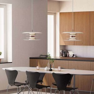 Suspension Diablo Belid - Ø50cm Blanc/Rosé Argent - Lampe Suspendue - Publicité Suspension Diablo Belid - Ø50cm Blanc/Rosé Argent - Lampe Suspendue - Publicité