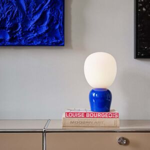 Lampe à poser Buddy, bleue, métal/verre, hauteur 33,5 cm Belid - Salon / séjour - Design - Boule - Publicité Lampe à poser Buddy, bleue, métal/verre, hauteur 33,5 cm Belid - Salon / séjour - Design - Boule - Publicité