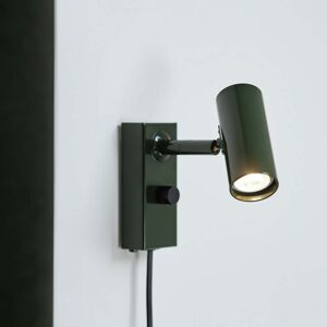 Applique murale Cato vert forêt/noir hauteur 15 cm intensité variable Belid - Salon / séjour - Design - Métal - Cylindrique - Publicité Applique murale Cato vert forêt/noir hauteur 15 cm intensité variable Belid - Salon / séjour - Design - Métal - Cylindrique - Publicité