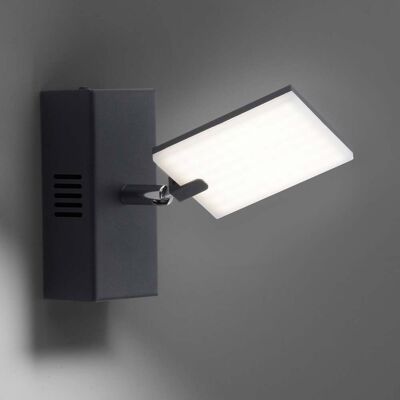 Applique murale LED Mira, noir perle, CCT - PURE - Salon / séjour - Moderne - Métal - Angulaire - Publicité Applique murale LED Mira, noir perle, CCT - PURE - Salon / séjour - Moderne - Métal - Angulaire - Publicité