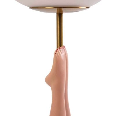 Lampe de table Lady Diver de Seletti - Résine Multicolore - Style Vintage - Publicité Lampe de table Lady Diver de Seletti - Résine Multicolore - Style Vintage - Publicité
