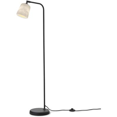 Lampadaire en Marbre Blanc et Noir - Style Nordique de New Works - Publicité Lampadaire en Marbre Blanc et Noir - Style Nordique de New Works - Publicité