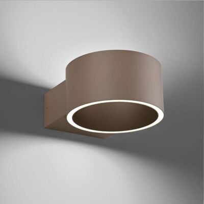 Applique murale LED Clipse, bronze, aluminium, Ø 15 cm - PURE PURE Clipse - Salon / séjour - Moderne - Cylindrique - Publicité Applique murale LED Clipse, bronze, aluminium, Ø 15 cm - PURE PURE Clipse - Salon / séjour - Moderne - Cylindrique - Publicité