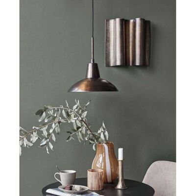 Suspension Vintage Marron House Doctor - Style Industriel - Publicité Suspension Vintage Marron House Doctor - Style Industriel - Publicité