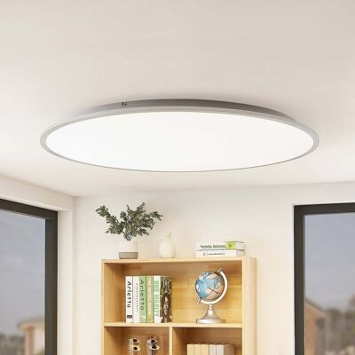 Lindby - Plafonnier LED 'Narima' Moderne Blanc - Lampe de plafond - Publicité Lindby - Plafonnier LED 'Narima' Moderne Blanc - Lampe de plafond - Publicité