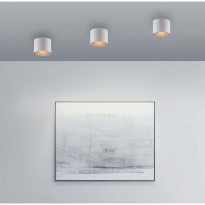 Plafonnier LED « Point » pour salle de bain, blanc, métal, 11 cm, IP44 - PURE - Salle de bains - Moderne - À ampoule unique - Publicité Plafonnier LED « Point » pour salle de bain, blanc, métal, 11 cm, IP44 - PURE - Salle de bains - Moderne - À ampoule unique - Publicité