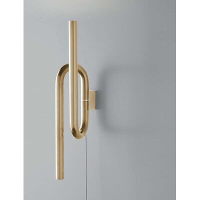 Applique murale Tobia dorée - Foscarini - Salon / séjour - Design - Métal - Multi-ampoules - Publicité Applique murale Tobia dorée - Foscarini - Salon / séjour - Design - Métal - Multi-ampoules - Publicité