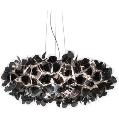 Suspension Clizia Mama Non Mama, Ø78cm, noir/transparent - Slamp - Salon / séjour - Design - Plastique - Multi-ampoules - Publicité Suspension Clizia Mama Non Mama, Ø78cm, noir/transparent - Slamp - Salon / séjour - Design - Plastique - Multi-ampoules - Publicité
