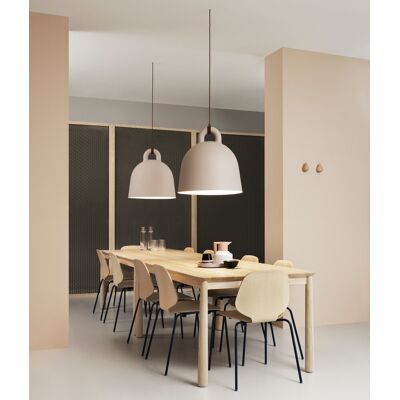 Normann Copenhagen Grande Suspension Bell Blanche - Lampe suspendue - Publicité Normann Copenhagen Grande Suspension Bell Blanche - Lampe suspendue - Publicité