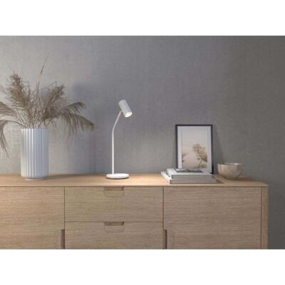 Lampe de bureau Belid Tyson - Blanc, GU10, Dimmable - Publicité Lampe de bureau Belid Tyson - Blanc, GU10, Dimmable - Publicité