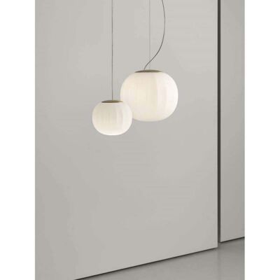 Lita Suspension Ø14 Brass - Luceplan - Salon / séjour - Verre - Publicité Lita Suspension Ø14 Brass - Luceplan - Salon / séjour - Verre - Publicité