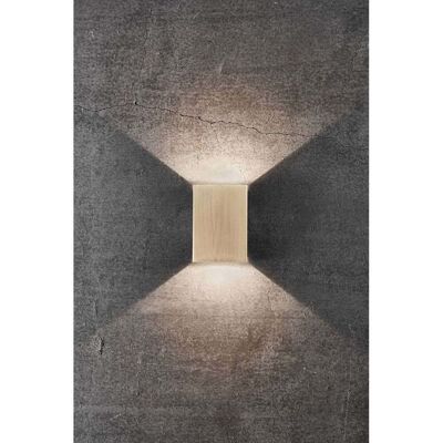 Applique Murale Nordlux Fold - Laiton - 10.6cm - Intérieur Extérieur - Publicité Applique Murale Nordlux Fold - Laiton - 10.6cm - Intérieur Extérieur - Publicité