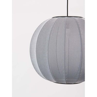 Knit-Wit 45 Round Suspension Silver - Made By Hand - Chambre à coucher - Aluminium - Publicité Knit-Wit 45 Round Suspension Silver - Made By Hand - Chambre à coucher - Aluminium - Publicité