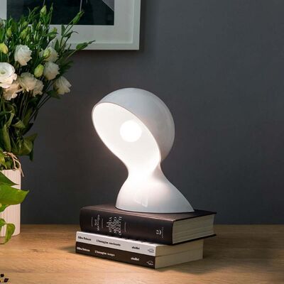Lampe de table moderne blanche Artemide Dalù - Lampe de table - Publicité Lampe de table moderne blanche Artemide Dalù - Lampe de table - Publicité
