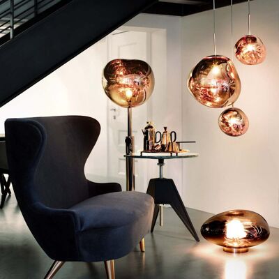 Melt Lampadaire Cuivre - Tom Dixon - Salon / séjour - Design - Métal - À ampoule unique - Publicité Melt Lampadaire Cuivre - Tom Dixon - Salon / séjour - Design - Métal - À ampoule unique - Publicité
