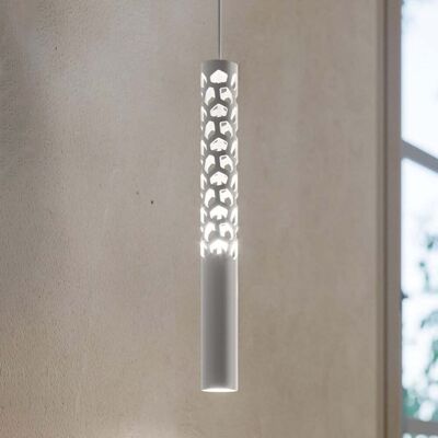 Suspension LED Squiggle H6 de Rotaliana - Blanc - Publicité Suspension LED Squiggle H6 de Rotaliana - Blanc - Publicité