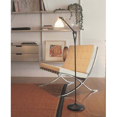Luxy F1 Lampadaire Blanc/Rouge - Rotaliana - Salon / séjour - Métal - Publicité Luxy F1 Lampadaire Blanc/Rouge - Rotaliana - Salon / séjour - Métal - Publicité